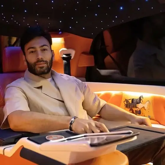 Salih Malkoç Ertex VIP araç içinde